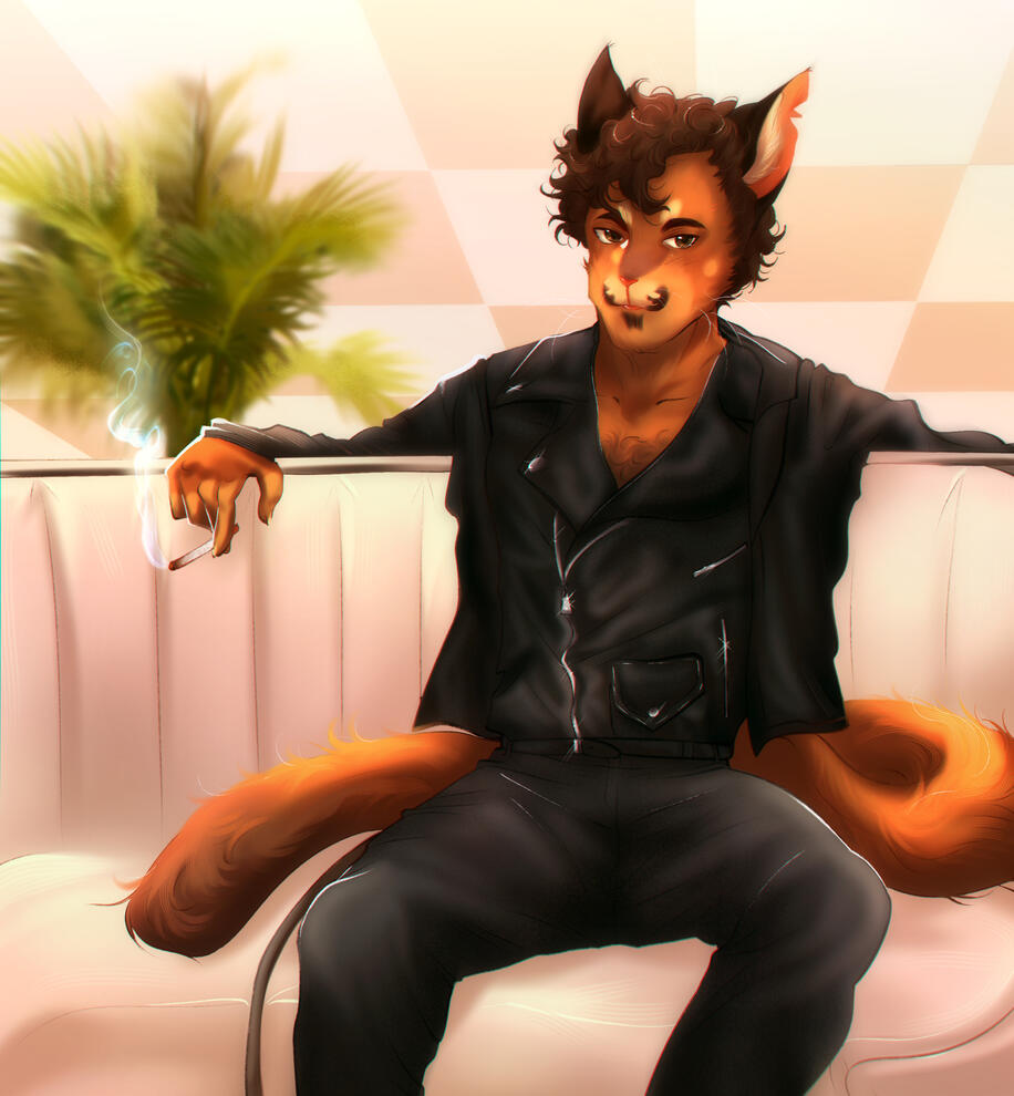 rendered, structured scene - 90€